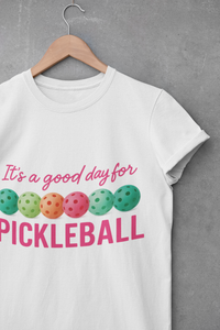 Load image into Gallery viewer, Pickleball Vibes Unisex Softstyle T-Shirt - It&#39;s a Good Day for Pickleball
