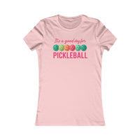 Load image into Gallery viewer, Pickleball Women&#39;s Favorite Tee - Fun Graphic Shirt for Enthusiasts
