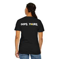 Load image into Gallery viewer, Got It / Oops Yours Pickleball T-Shirt – Funny Double-Sided Pickleball Tee for Players &amp; Fans | Minimalist Front and Back Design
